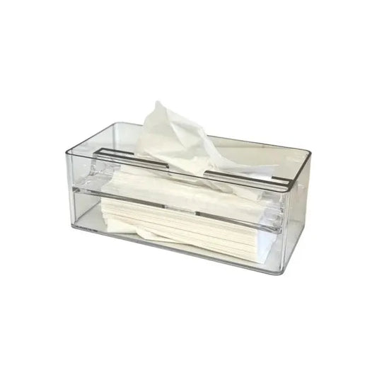 Opulence Tissue Box Silver