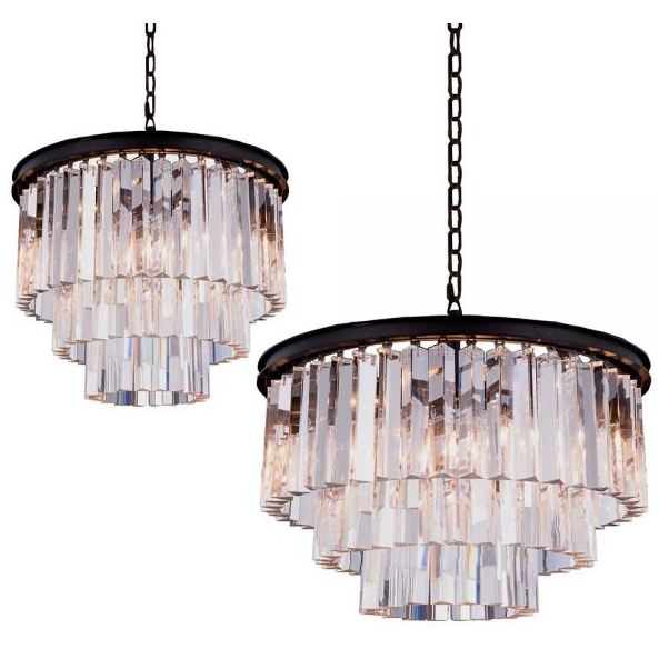 Manor Chandelier Round