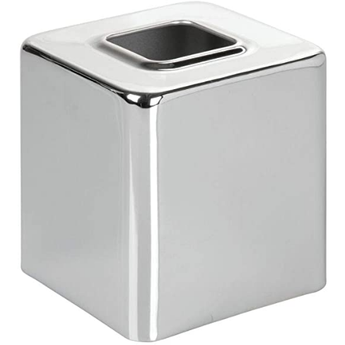 Boujee Tissue Box Silver
