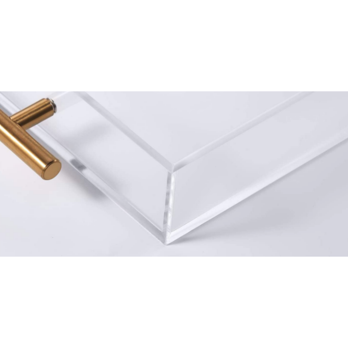 Lustre Tray Gold