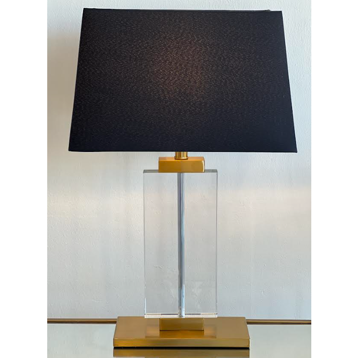Ritz Lamp Gold Black