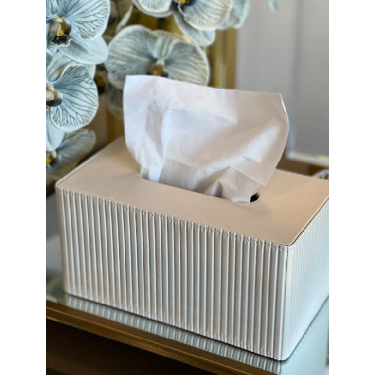 Palais Tissue Box Ivory