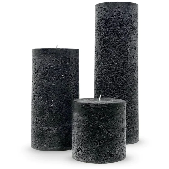 Fossil Candles Noir