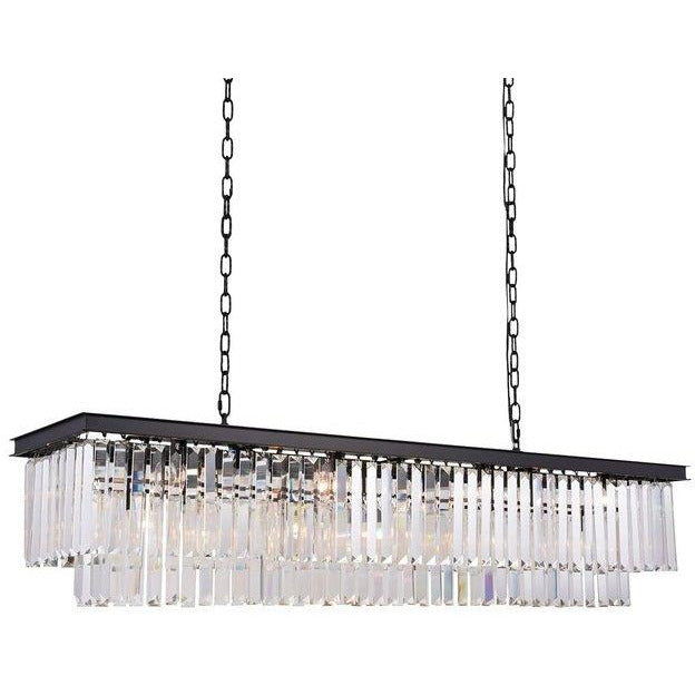 Manor Oblong Chandelier - Maison De Luxe French Interiors