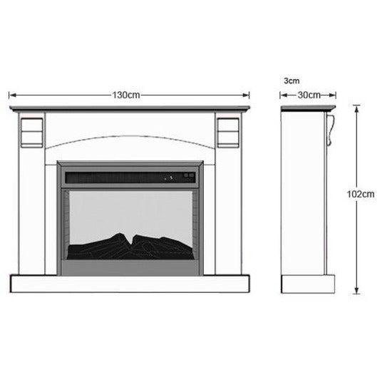 Palais Fireplace - Maison De Luxe French Interiors