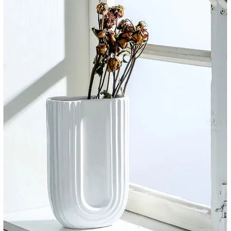 Baltimore Vase Blanc