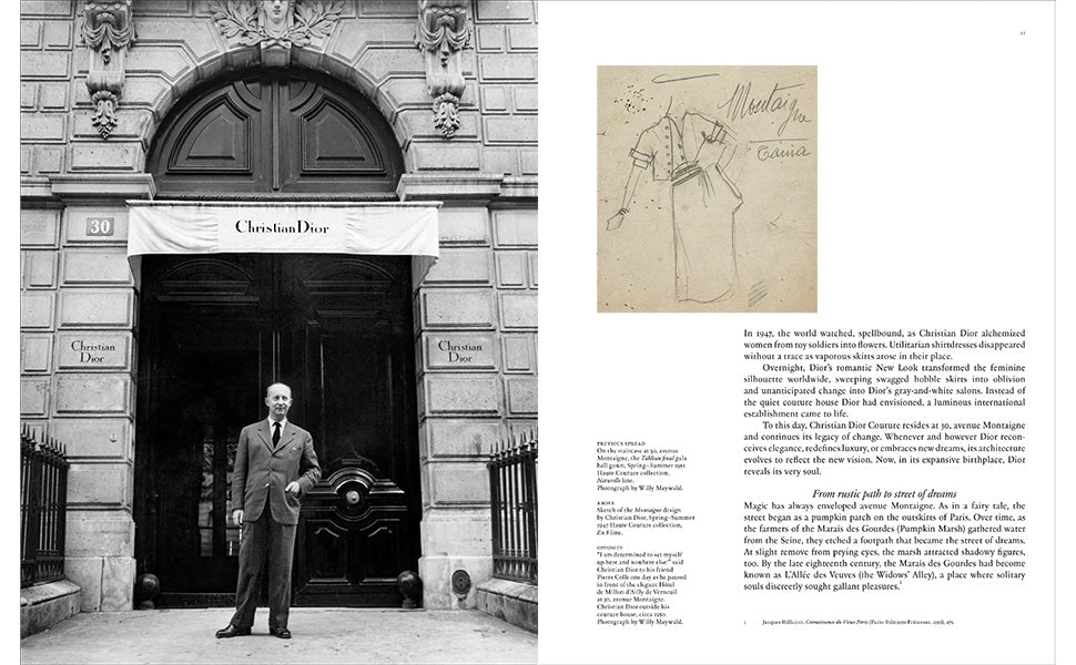 Dior The Legendary 30, Avenue Montaigne Book