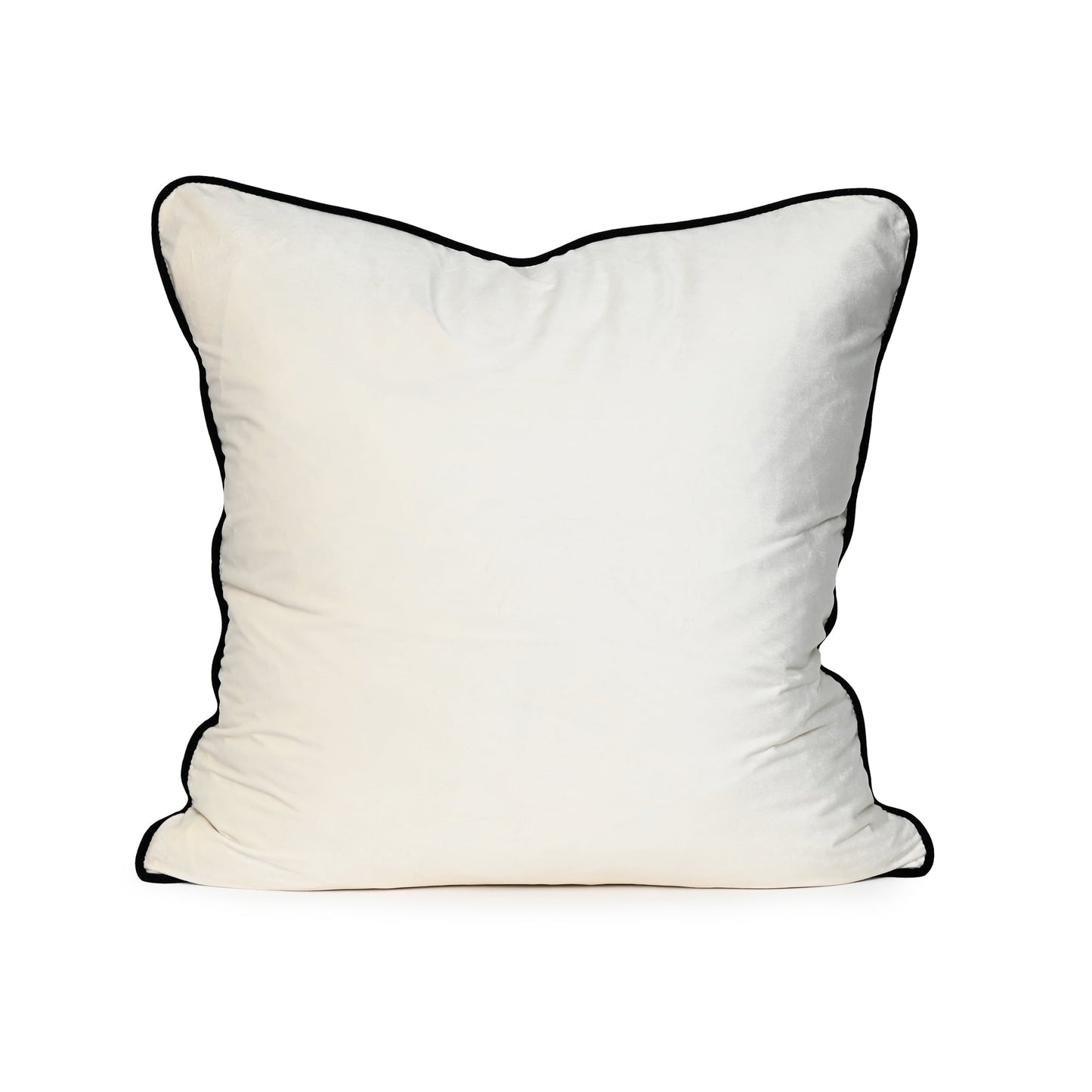 Darcy Cushion Ivory & Noir