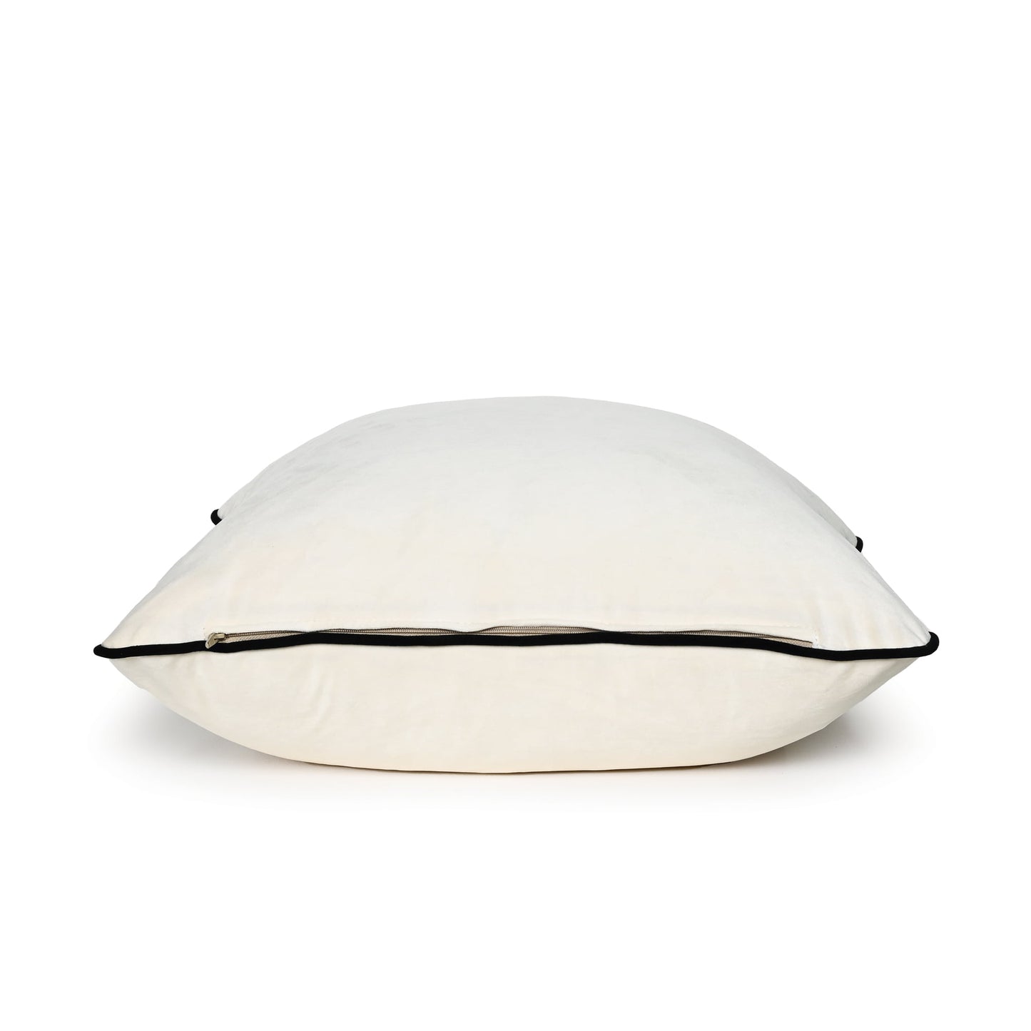 Darcy Cushion Ivory & Noir
