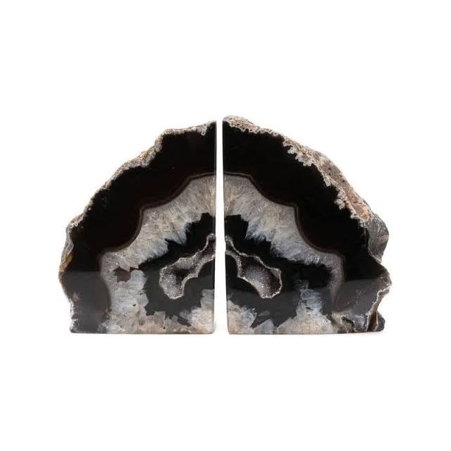 Agate Bookends