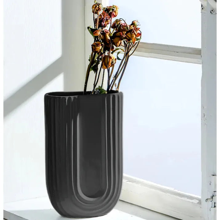 Baltimore Vase Noir