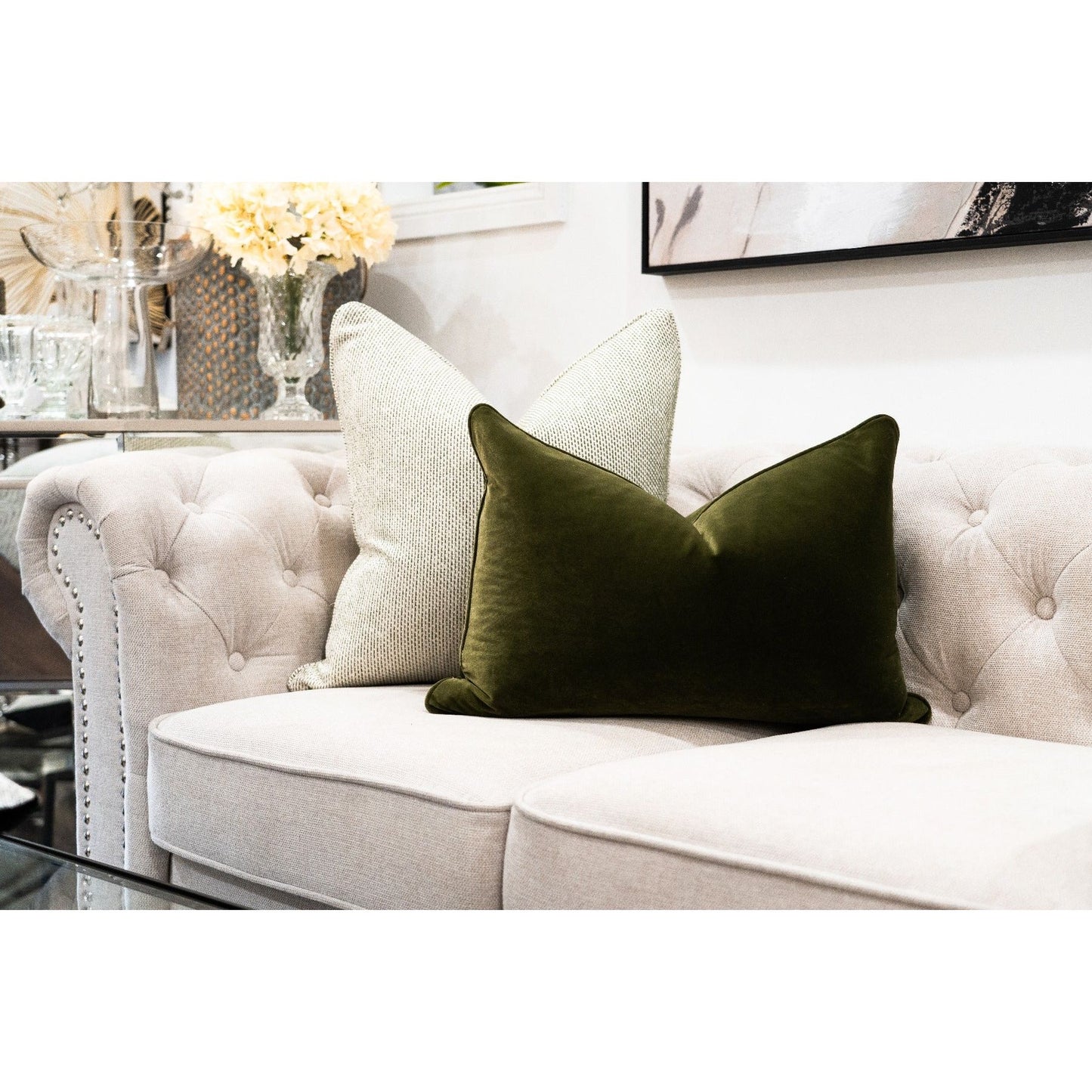 Hugo Cushion Moss