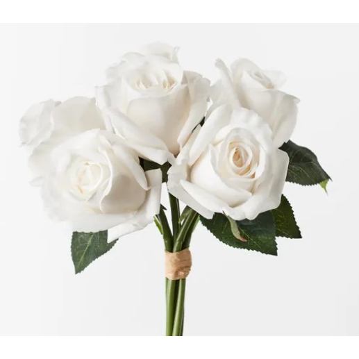 Florence Rose Bouquet White