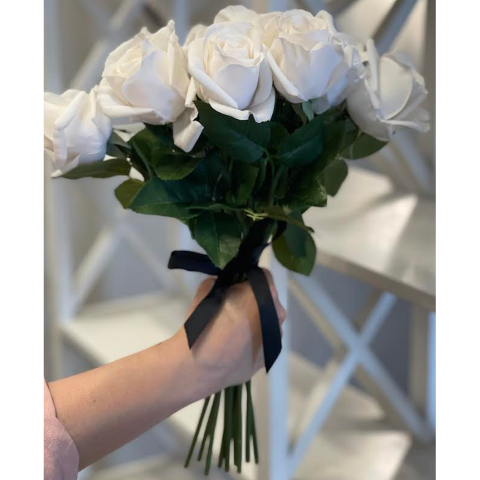 Dolce Rose Bunch Blanc