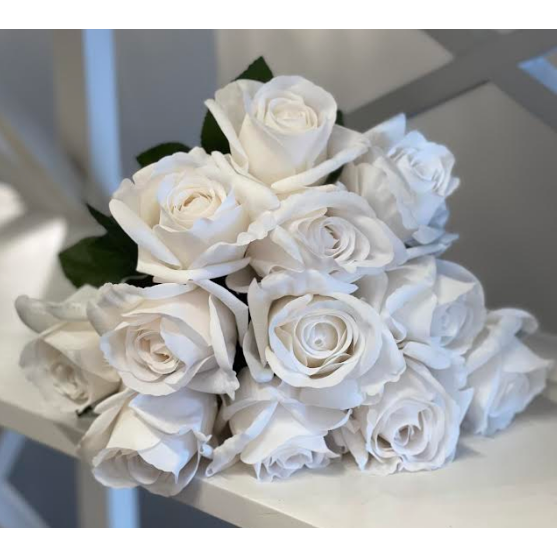 Dolce Rose Bunch Blanc