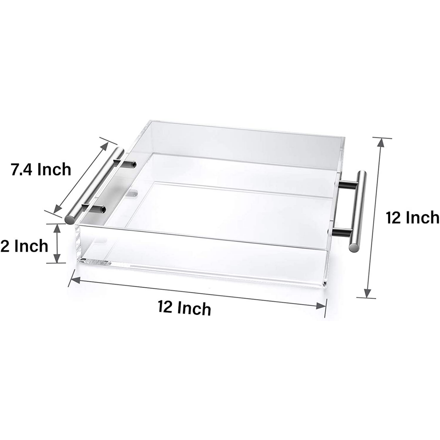 Lustre Tray Silver