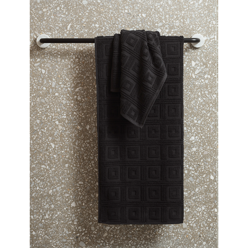 Natale Towels Noir