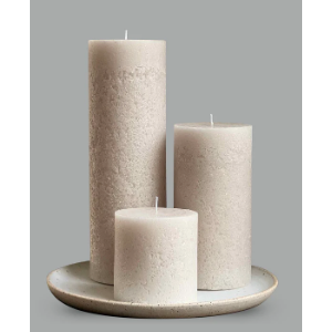 Fossil Candles Ivory