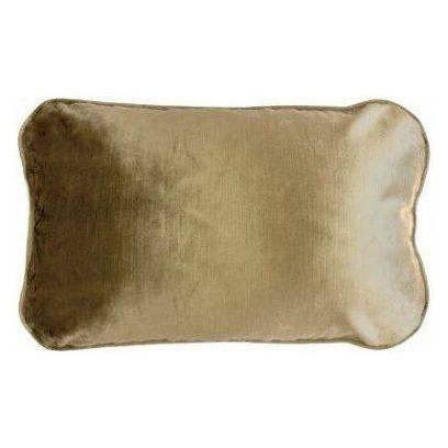 Darcy Cushion Antique Gold with Gold Trim - Maison De Luxe French Interiors