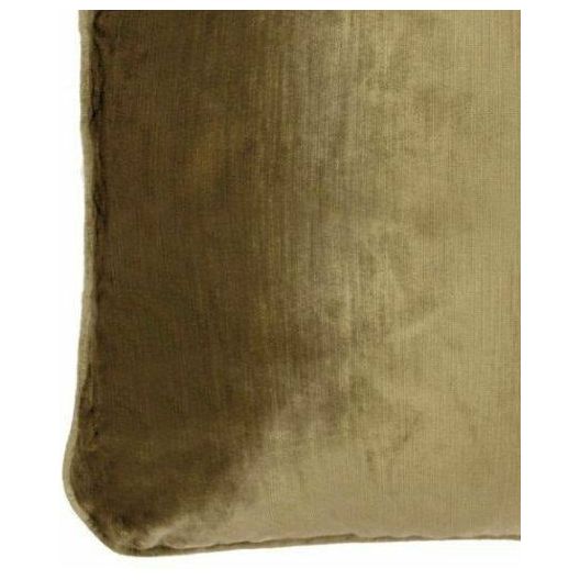 Darcy Cushion Antique Gold with Gold Trim - Maison De Luxe French Interiors