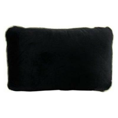 Darcy Cushion Noir with Gold Trim - Maison De Luxe French Interiors